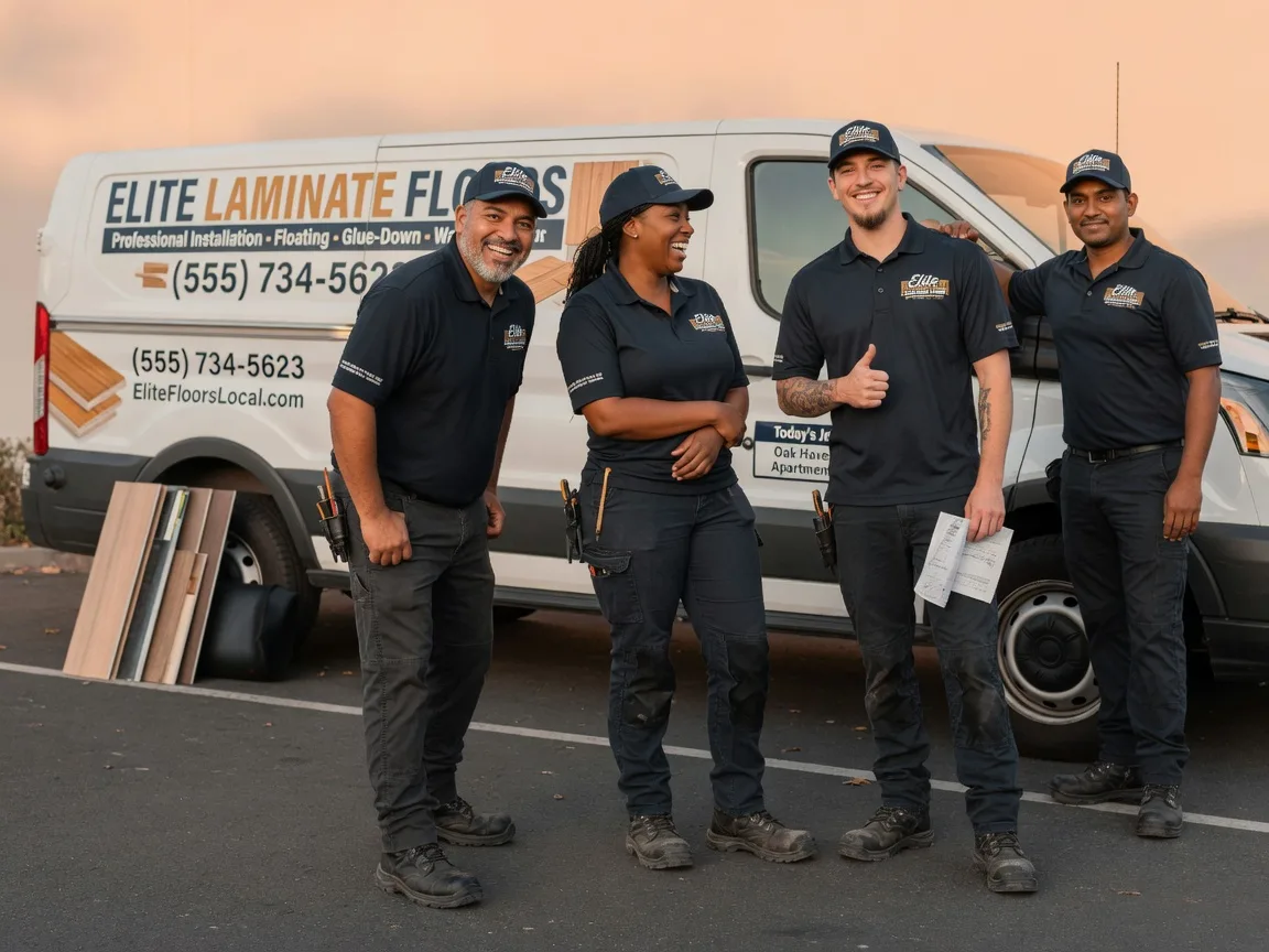 Laminate flooring installation company in Lake Nebagamon, WI